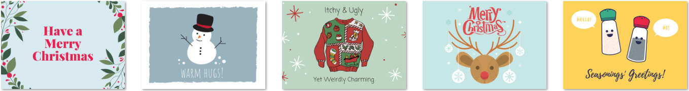 2019 holiday ecards
